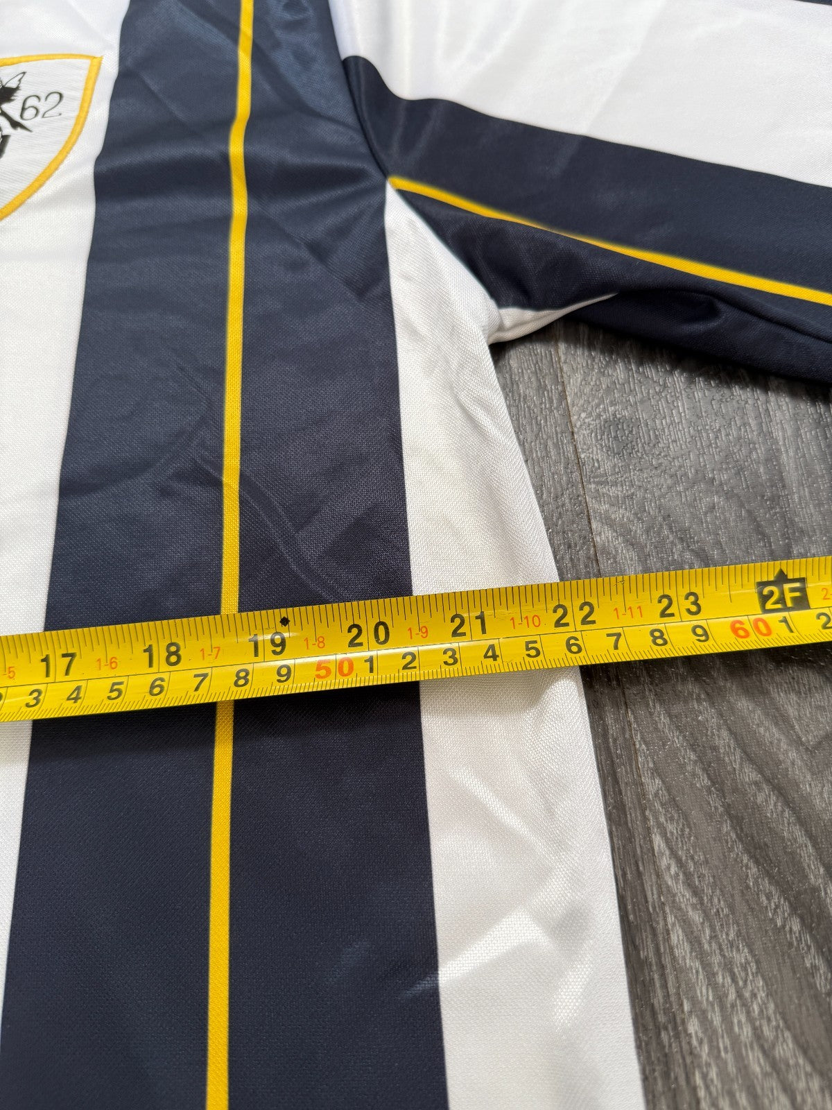 Original Authentic Mitre Notts County 1996/1997 Home Shirt Mens Large4