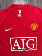 Original Nike Manchester United 2007/2008 Home Shirt Mens Medium1