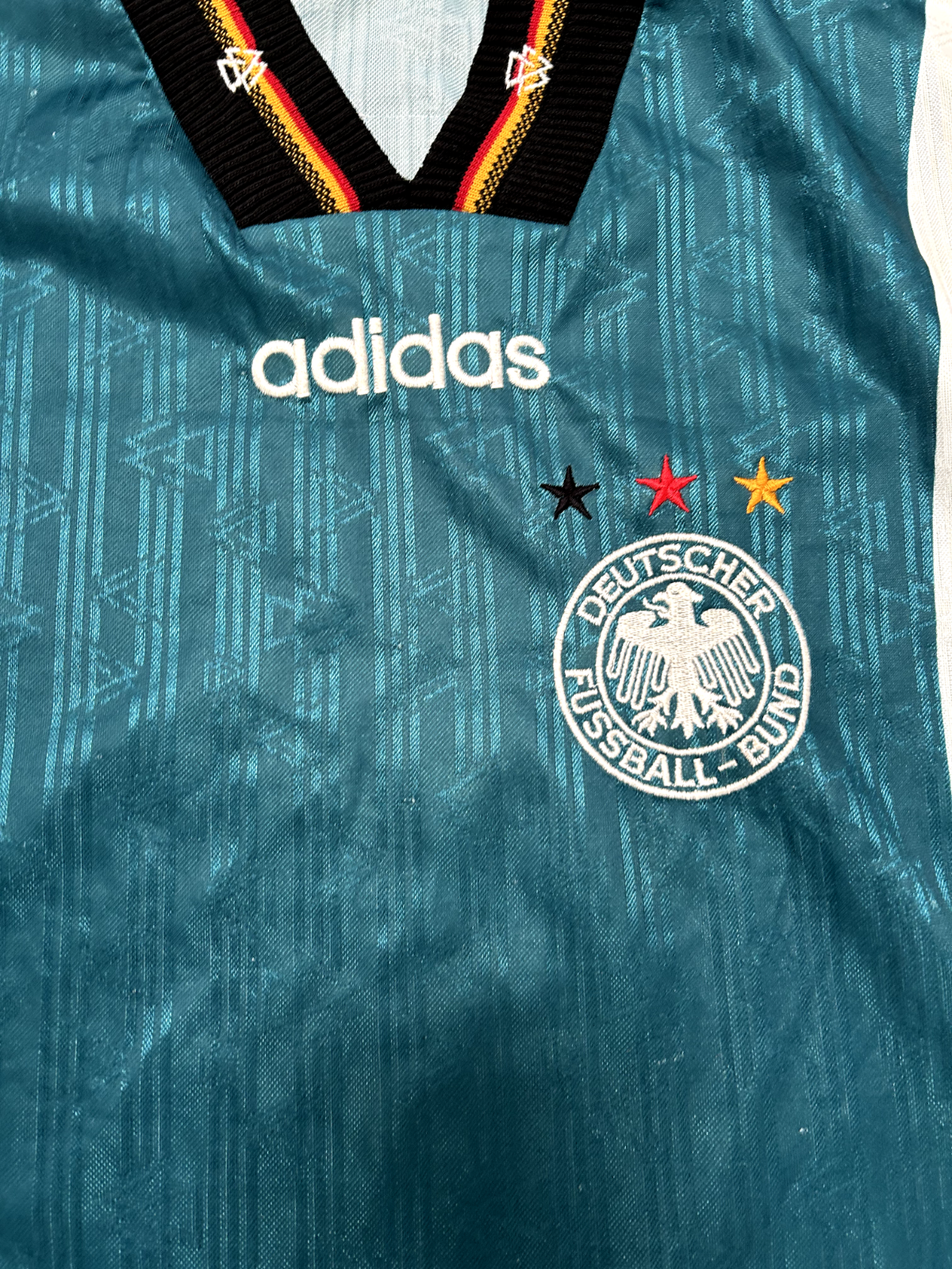 Original Authentic Adidas Germany 1996 Away Shirt Mens Medium1