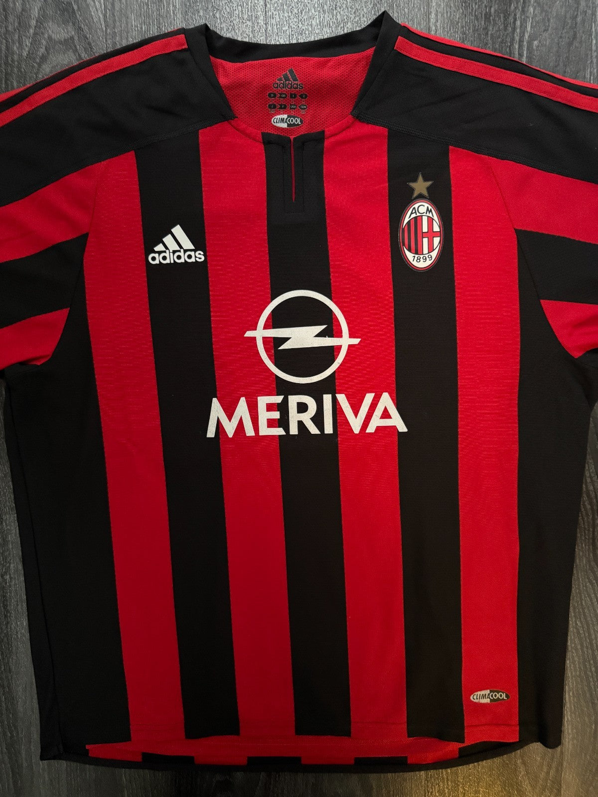 PLAYER ISSUE Adidas AC Milan 2003/2004 Home Shirt Mens Large L0