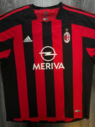 PLAYER ISSUE Adidas AC Milan 2003/2004 Home Shirt Mens Large L0
