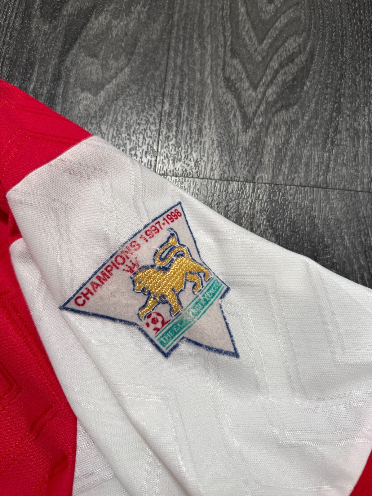 Original Nike Arsenal 1996/1997 Home Shirt PETIT 17 Mens 2XL XXL6