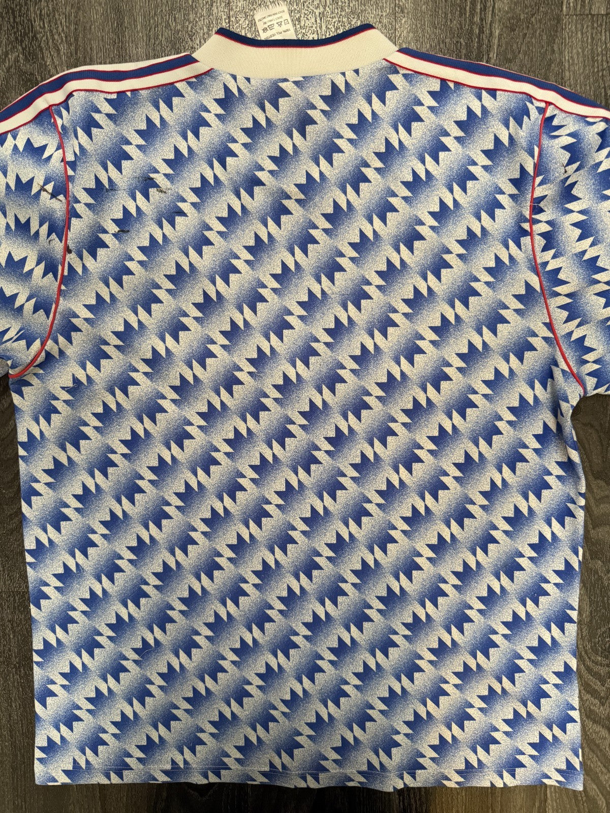 Original Adidas Manchester United 1990/1991 Away Shirt Mens Large11