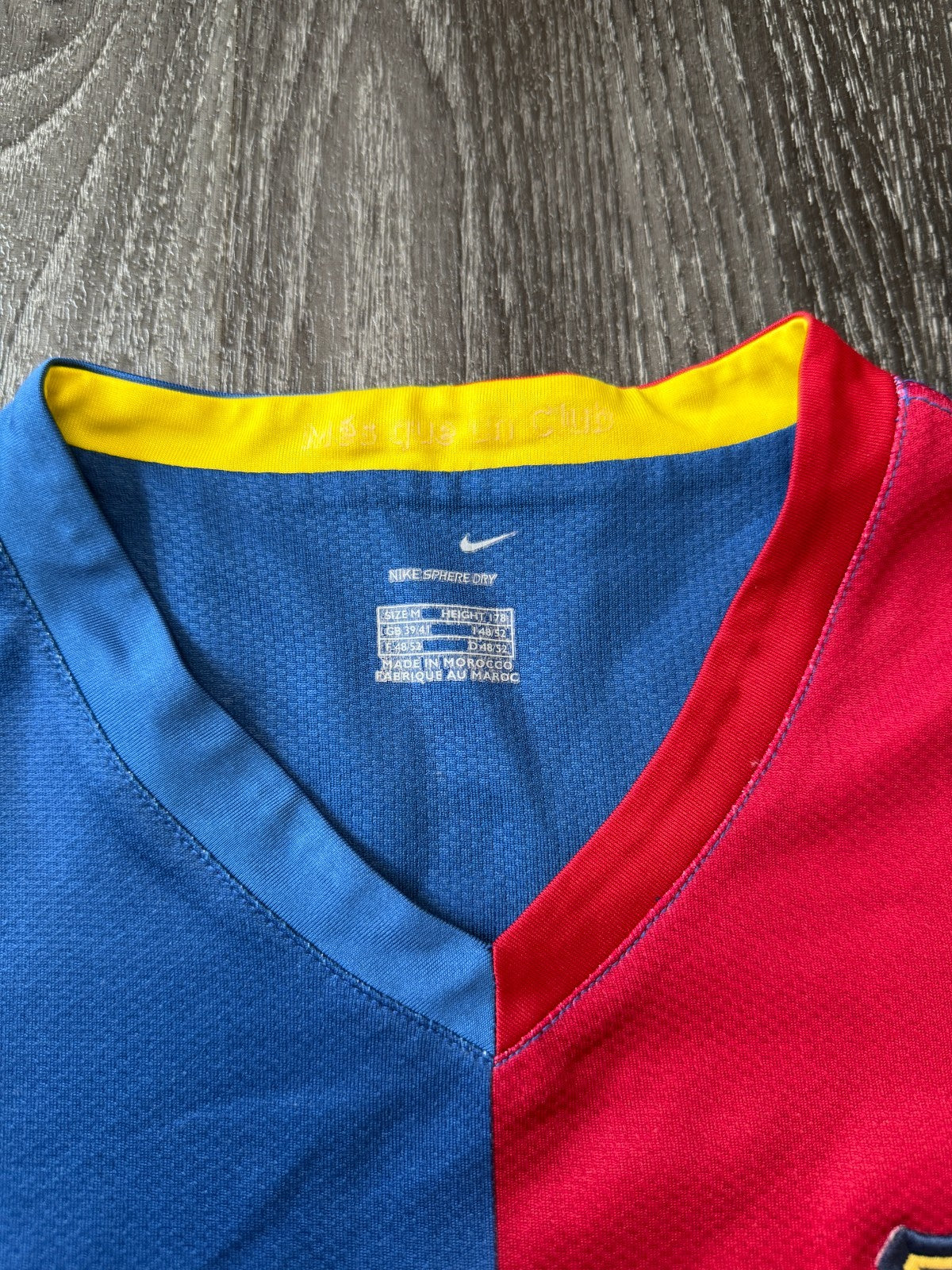 Original Authentic Nike Barcelona 2006/2007 Home Shirt Mens Medium2