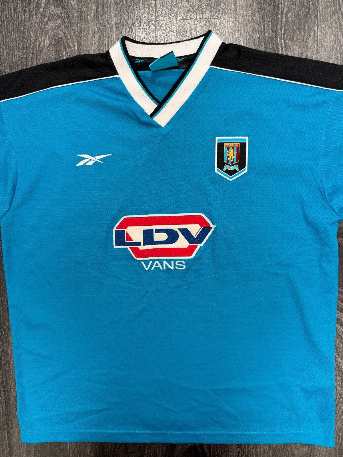 Original Authentic Reebok Aston Villa 1998/1999 Away Shirt Mens XXL 2XL0