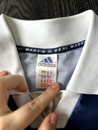 Original Authentic Adidas Real Madrid 1998/1999 Away Shirt Large Mens8