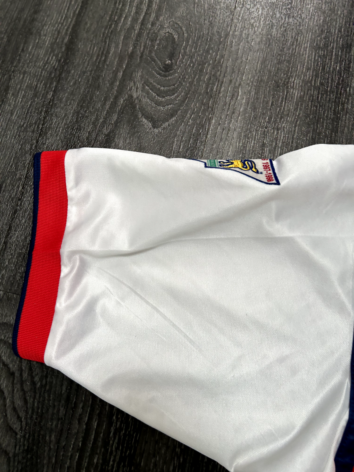 Original Authentic Nike Arsenal 1998/1999 Home Shirt Petit 17 Mens Extra Large11