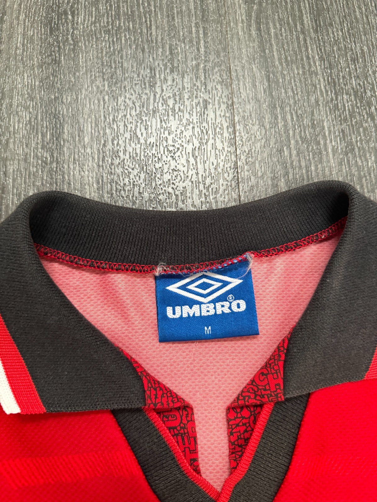 Original Umbro Manchester United 1994/1995 Home Shirt Mens Medium2