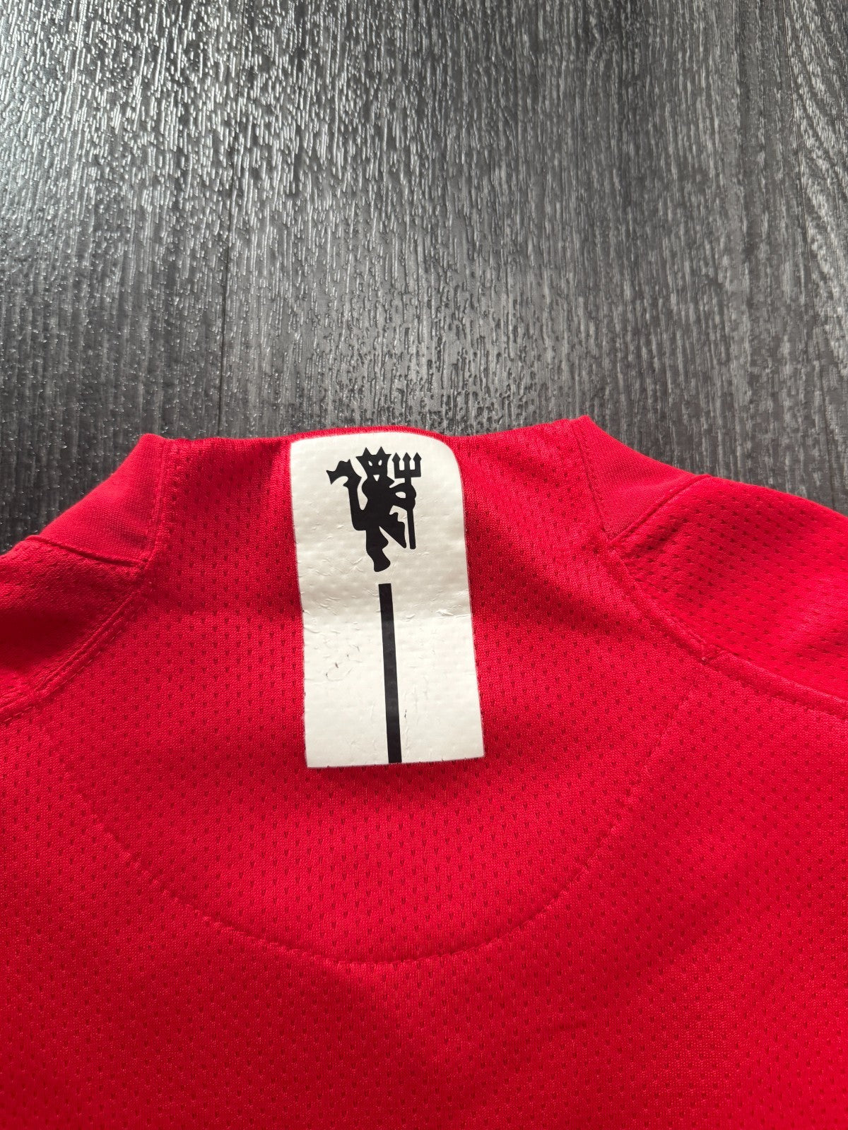 Original Authentic Nike Manchester United 2007/2008 Home Shirt Mens Medium9