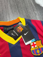 BNWT Original Nike Barcelona 2013/2014 Long Sleeve Home Shirt SERGIO 16 Mens S4