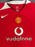Original Nike Manchester United 2004/2005 Home Shirt V NISTELROOY 10 Mens XL2