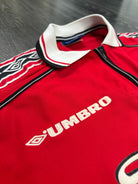 Original Umbro Manchester United 1998/1999 Home Shirt Mens XXL 2XL4