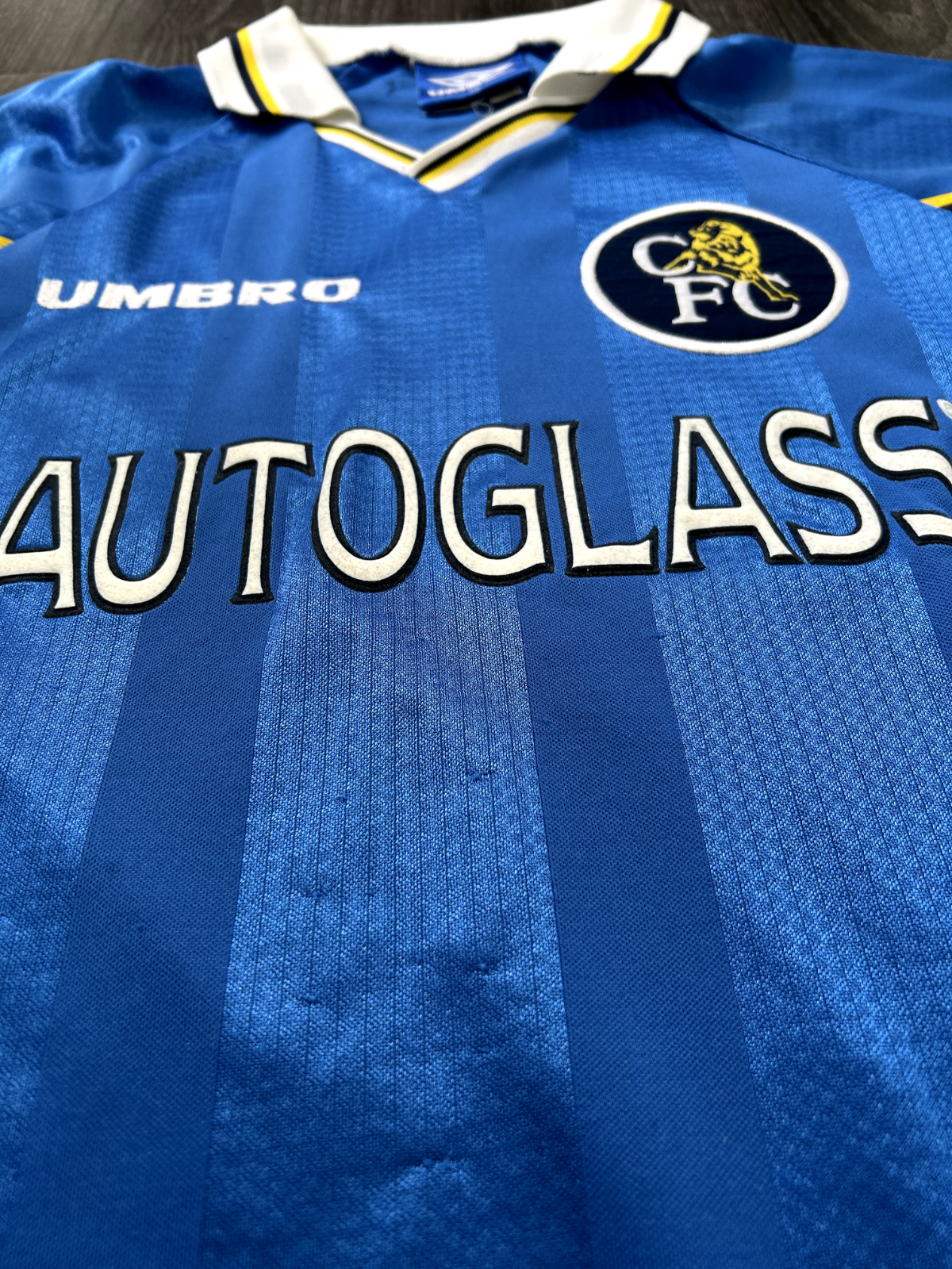 Original Authentic Umbro Chelsea 1997/1998 Home Shirt Mens Extra Large2