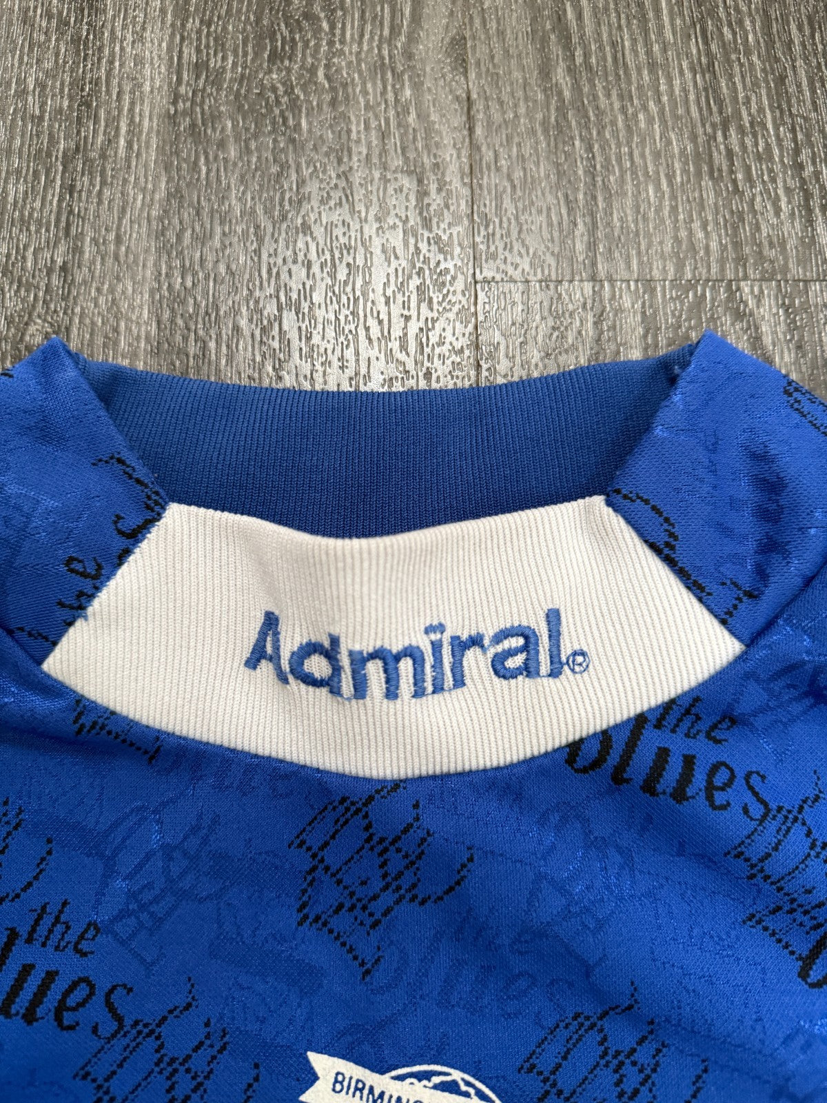 Original Admiral Birmingham City 1995/1996 Home Shirt Mens Extra Large XL5