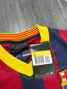 BNWT Original Nike Barcelona 2013/2014 Long Sleeve Home Shirt SERGIO 16 Mens S3