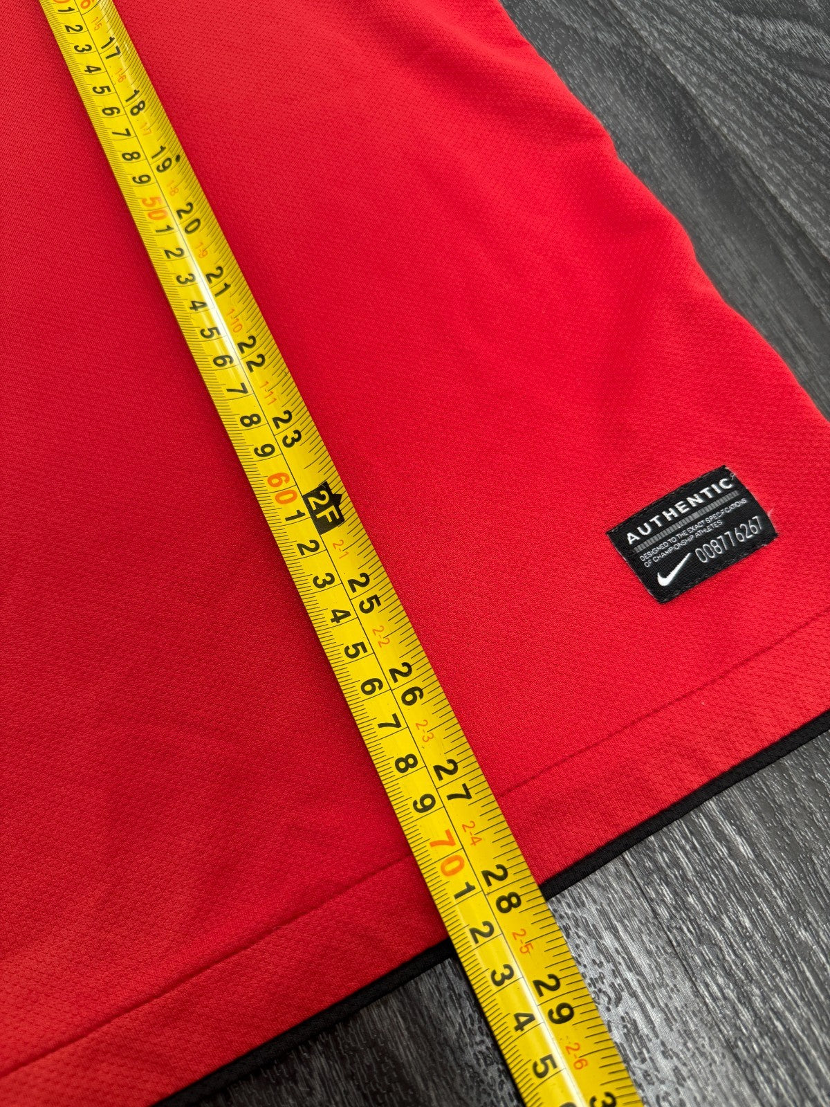 Original Authentic Nike Manchester United 2010/2011 Home Shirt Mens Medium3