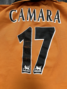 Admiral Wolverhampton Wanderers 2002/2003 Home Shirt Camara 17 Mens Small10
