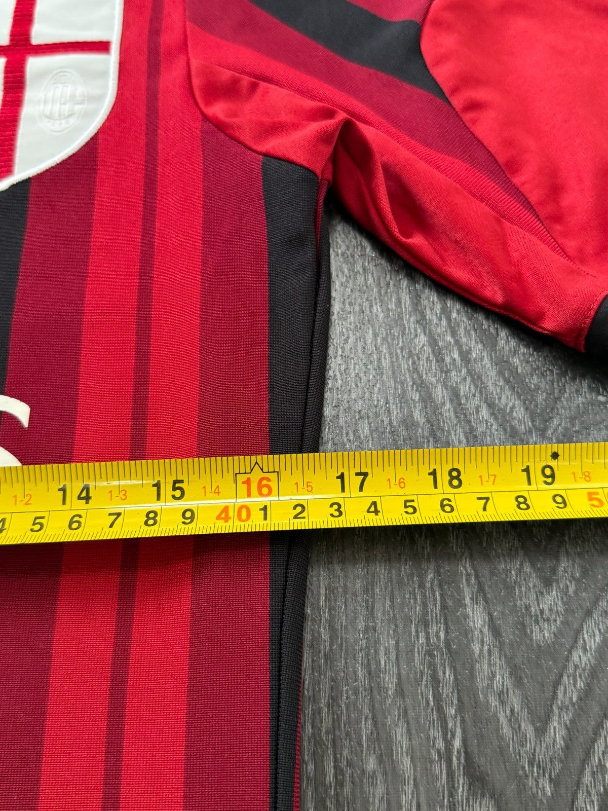 Original Authentic Adidas AC Milan 2014/2015 Home Shirt Mens Extra Small XS4