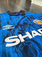 Original Umbro Manchester United 1992/1993 Away Shirt Mens Extra Large3