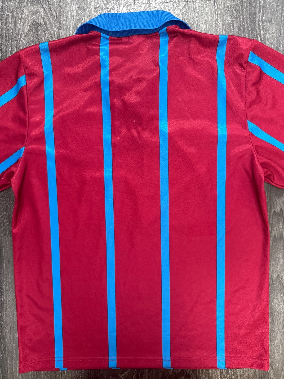 Original Authentic Asics Aston Villa 1993/1994 Home Shirt Mens Medium6