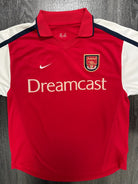 Original Nike Arsenal 2000/2001 Home Shirt BERGKAMP 10 Mens Medium M3