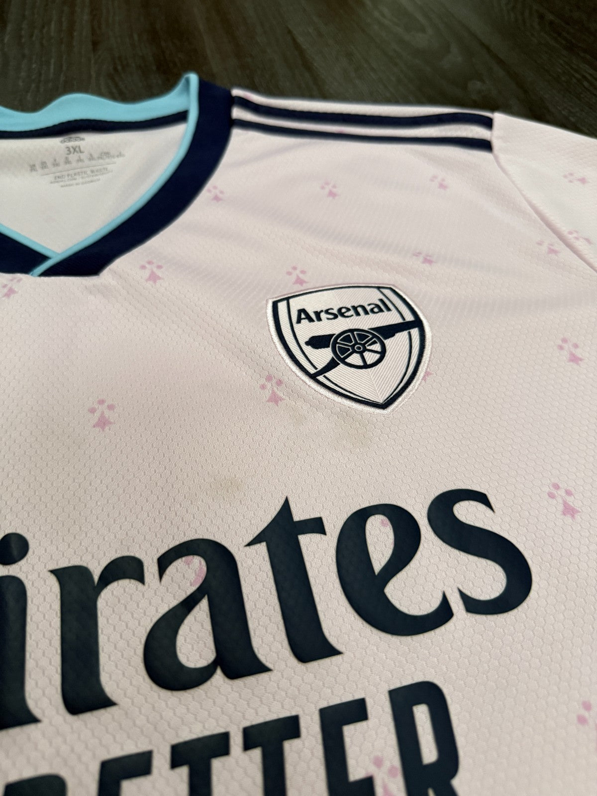 Original Adidas Arsenal 2022/2023 Third Shirt Mens XXXL 3XL6