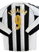 Original Adidas Newcastle United 2005/2006 Long Sleeve Home Shirt SHEARER 9 M0