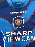 MINT Authentic Umbro Manchester United 1995/1997 Goalkeeper Shirt Mens Large1