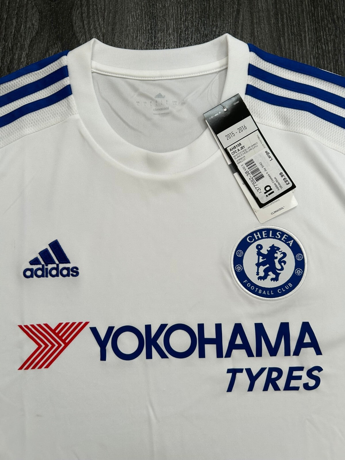 BRAND NEW Original Adidas Chelsea 2015/2016 Away Shirt mens Large1