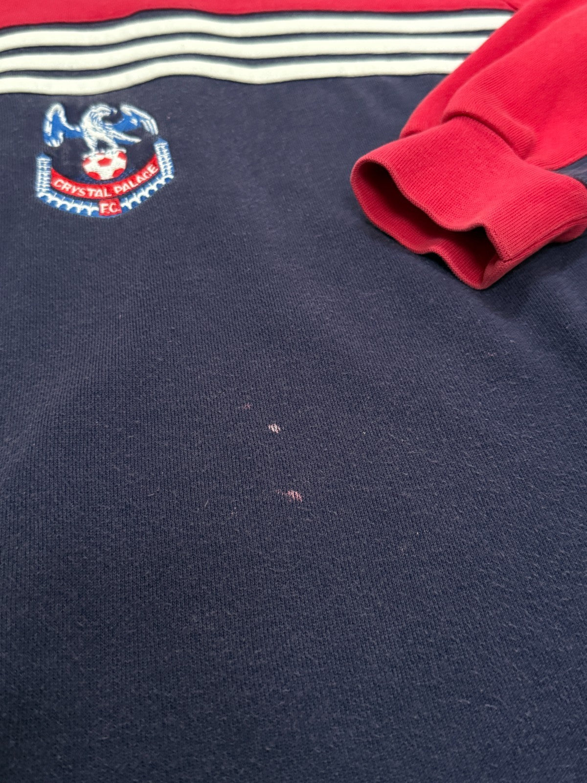 Original Adidas Crystal Palace 1998/1999 Training Jumper Sweatshirt Mens Small3