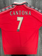 Original Umbro Manchester United 1998/1999 Home Shirt CANTONA 7 Mens XL0
