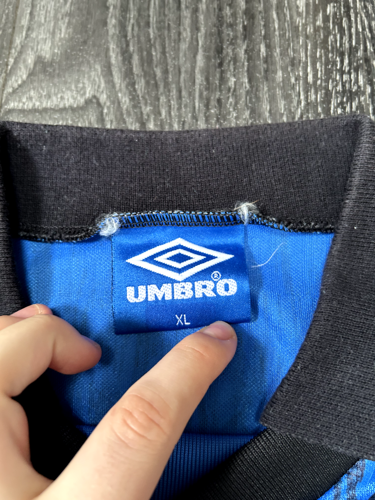 Original Authentic Umbro Manchester United 1992/1993 Away Shirt Extra Large Mens6