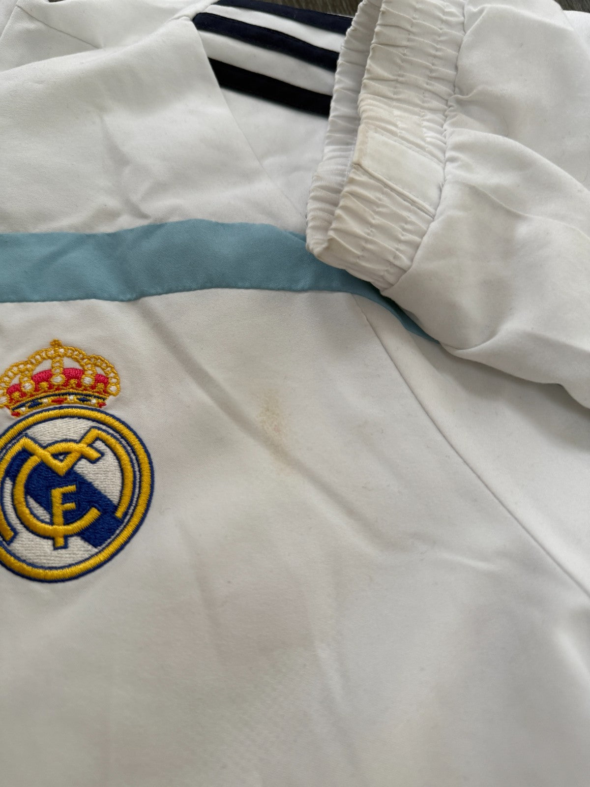 Original Authentic Adidas Real Madrid 2006/2007 Track Jacket Mens Small7