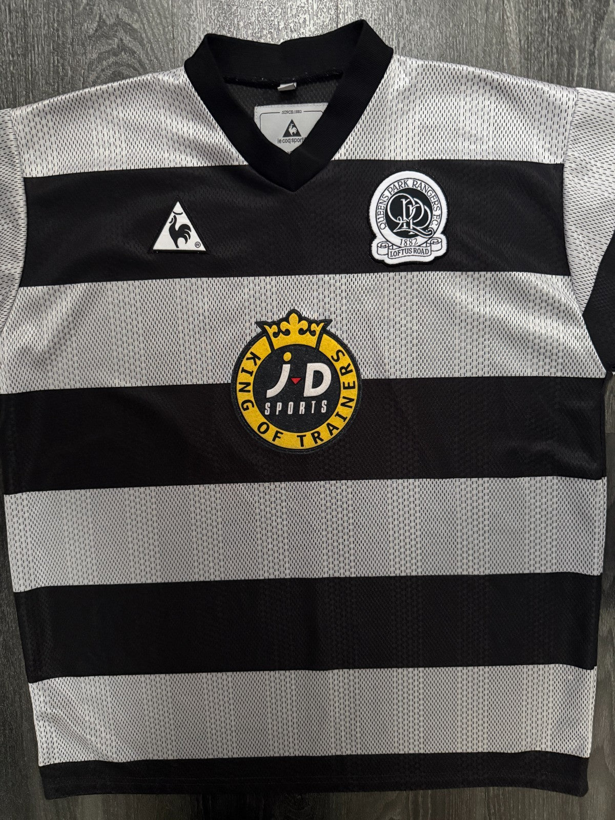 Le Coq Sportif Queens Park Rangers 2001/2002 Away Shirt FORBES 17 Mens XL3