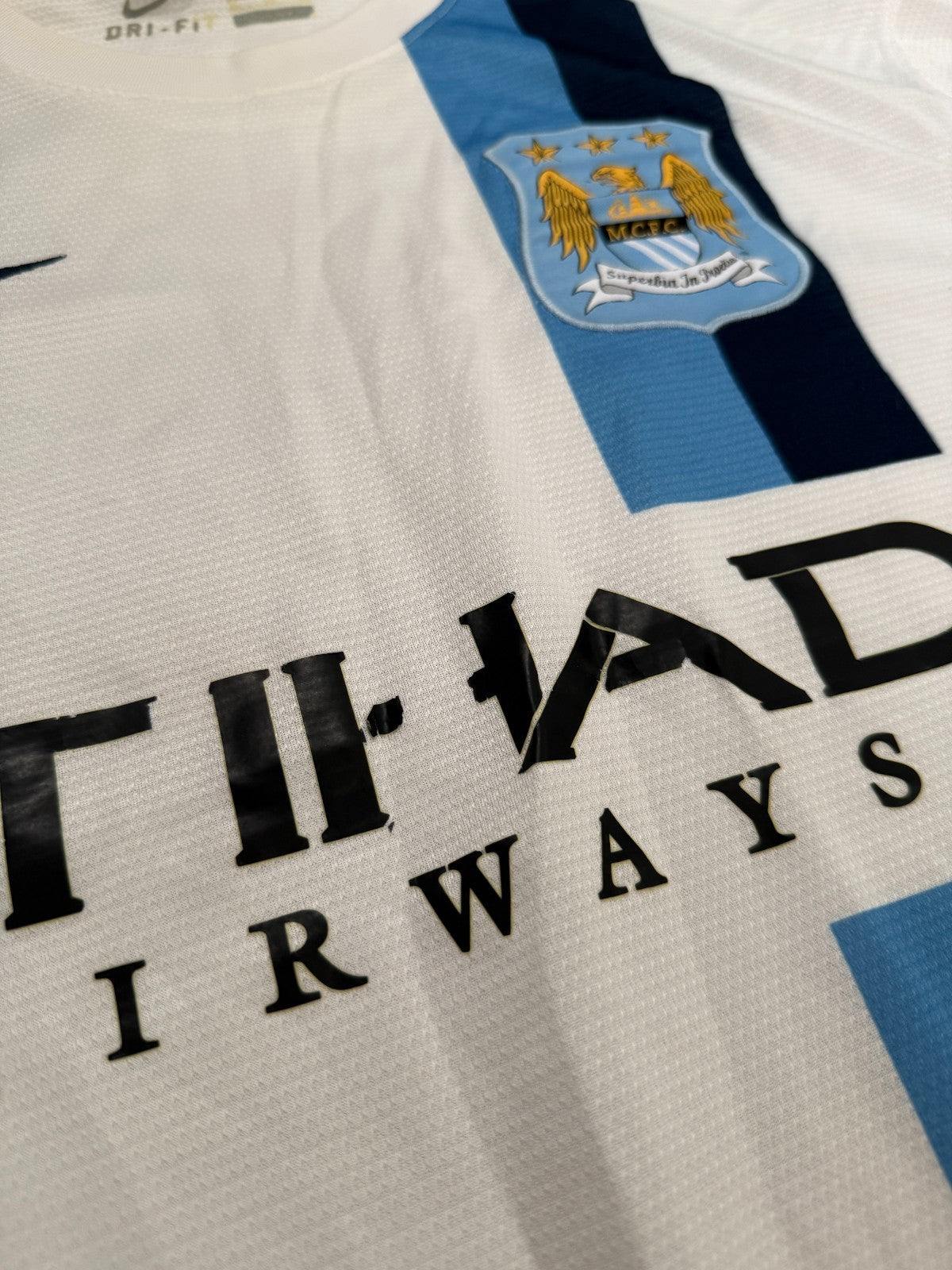 Original Nike Manchester City 2013/2014 Third Shirt Mens Extra Large4