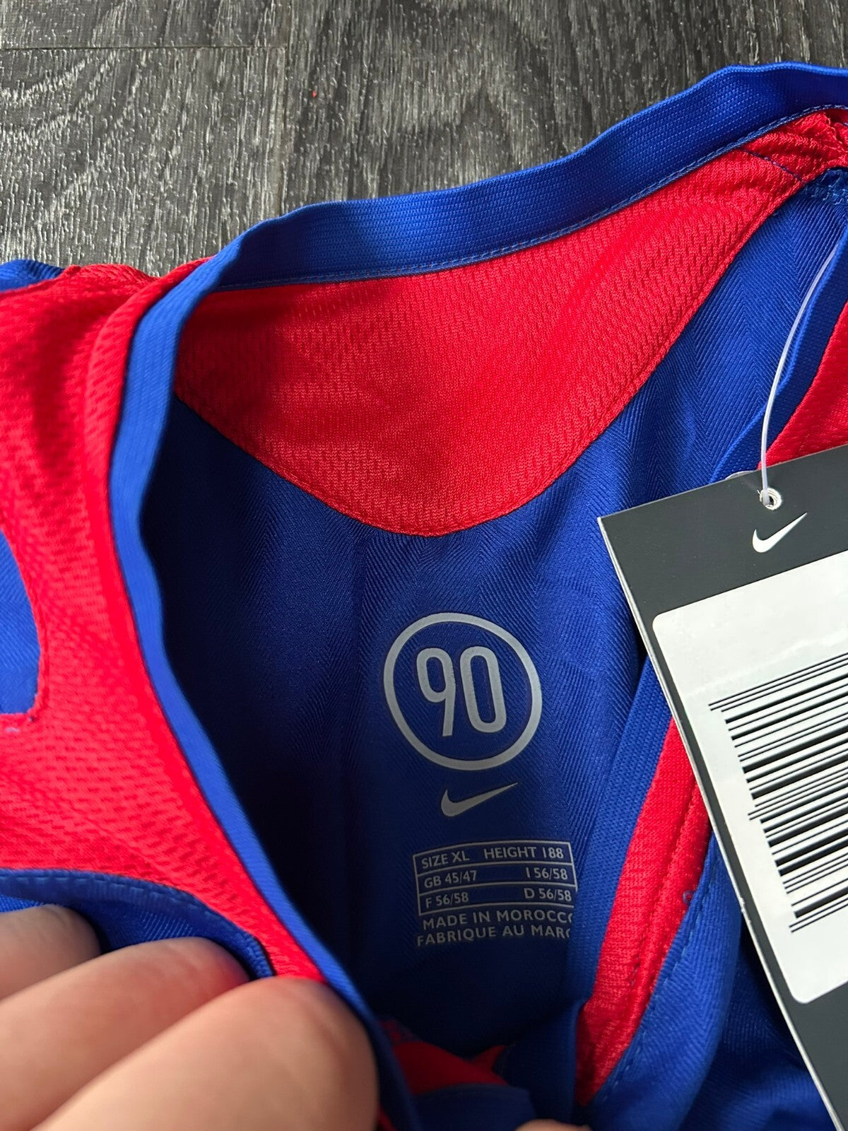 BRAND NEW Original Nike Manchester United 2005/2006 Away Shirt Mens Extra Large9