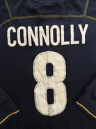 Reebok West Ham United 2003/2004 Long Sleeve Away Shirt CONNOLLY 8 Mens S1