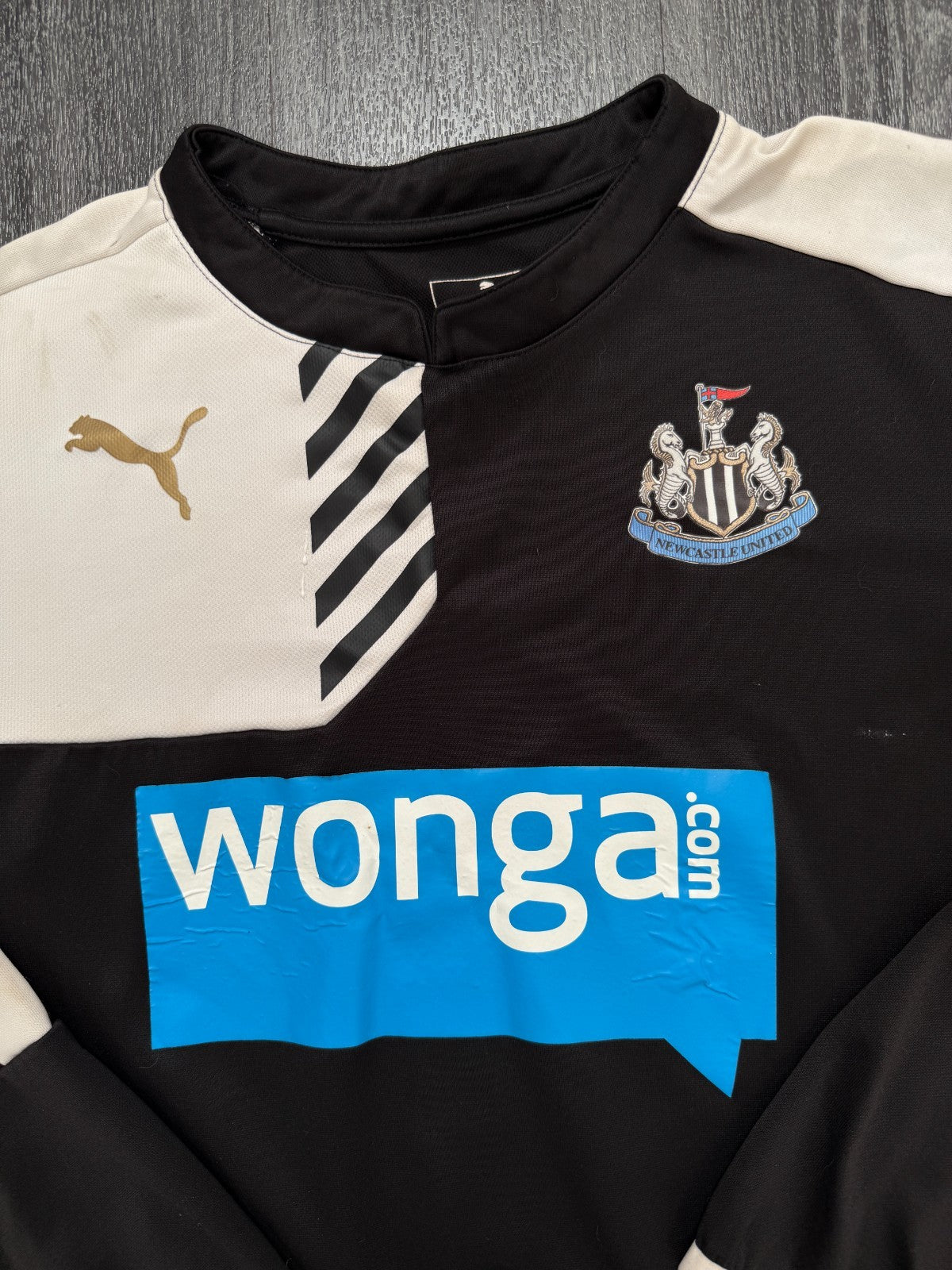 Original PUMA Newcastle United 2015/2016 Jumper Sweatshirt Mens Small1