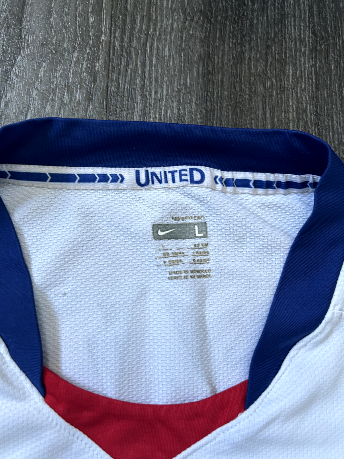 Authentic Nike Manchester United 2008/2009 Away Shirt Berbatov 9 Mens Large10