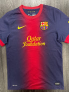 Original Nike Barcelona 2012/2013 Home Shirt DAVID VILLA 7 Mens Small3
