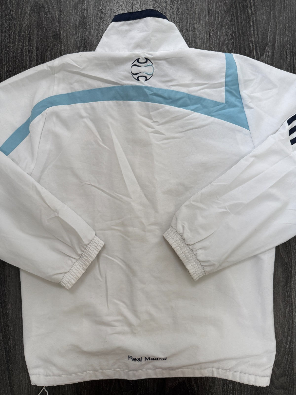 Original Authentic Adidas Real Madrid 2006/2007 Track Jacket Mens Small8