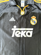 Original Authentic Adidas Real Madrid 1999/2000 Away Shirt Medium Mens1