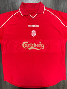 Original Reebok Liverpool 2000/2001 Home Shirt Mens XXL 2XL0