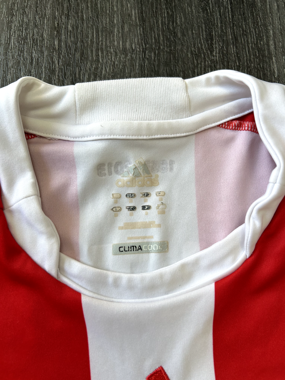 PLAYER SPEC Adidas Stoke City 2012/2013 LS Home Shirt WALTERS 19 Mens Medium3