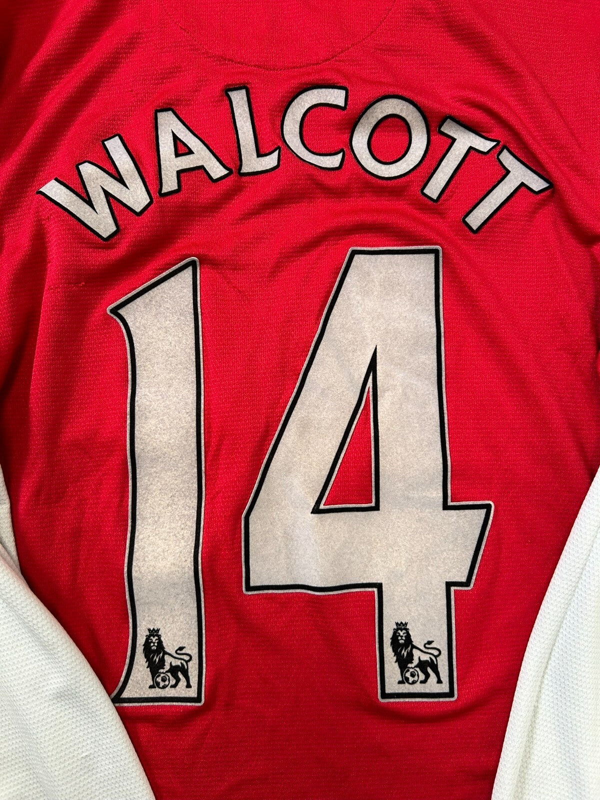 Authentic Nike Arsenal 2012/2013 Home Shirt Long Sleeve Walcott 14 Mens Small10