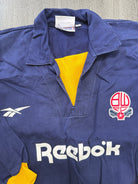 Original Authentic Reebok Bolton Wanderers 1993/1995 Drill Top Jacket Mens Small1