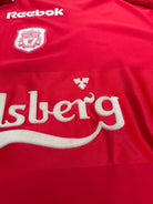 Original Reebok Liverpool 2000/2001 Long Sleeve Home Shirt Mens Large6