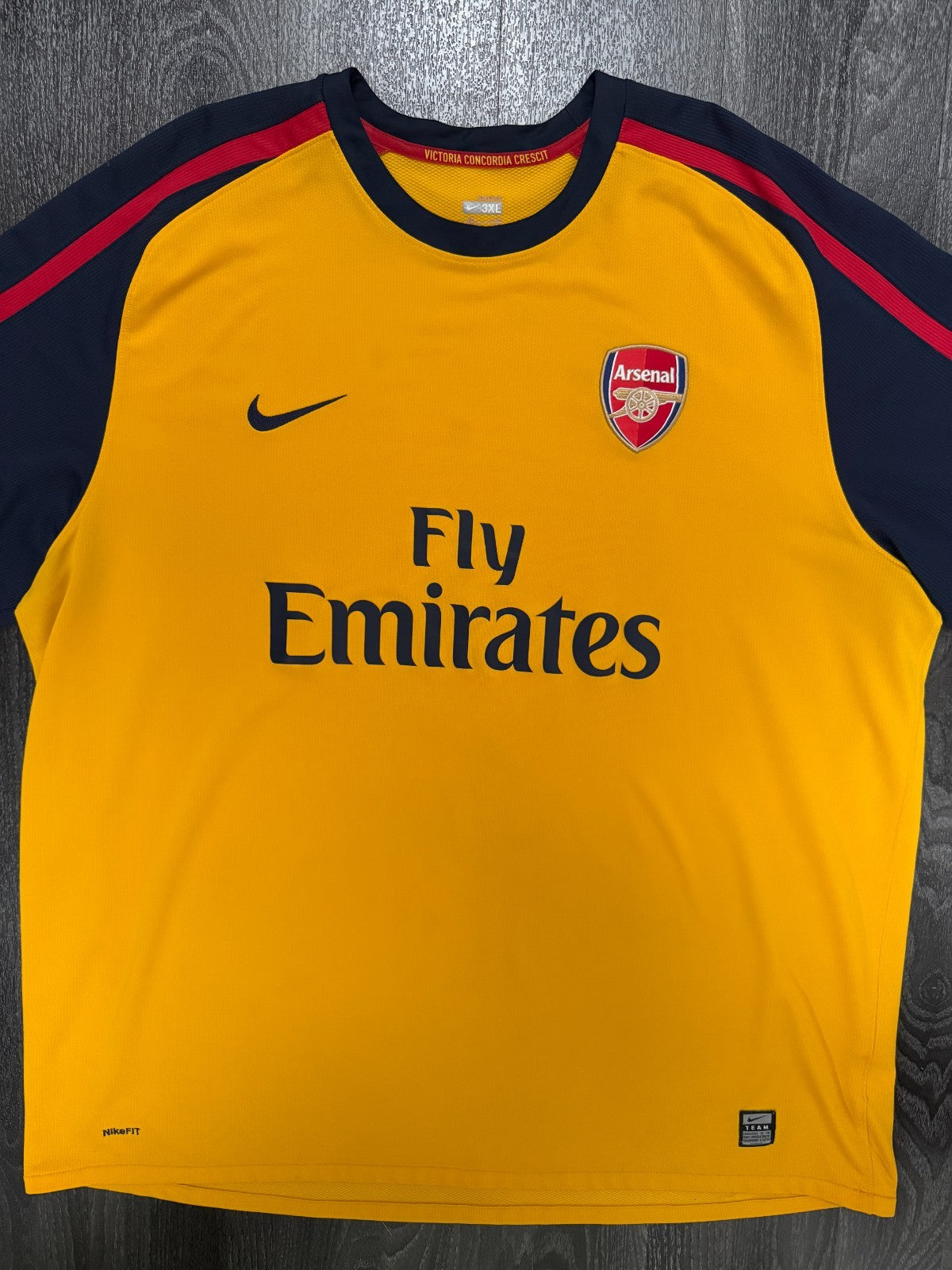 Original Nike Arsenal 2008/2009 Away Shirt Mens 3XL XXXL0
