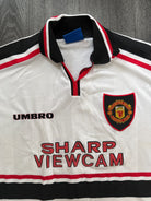 Original Authentic Umbro Manchester United 1997/1998 Away Shirt Mens XXL 2XL1