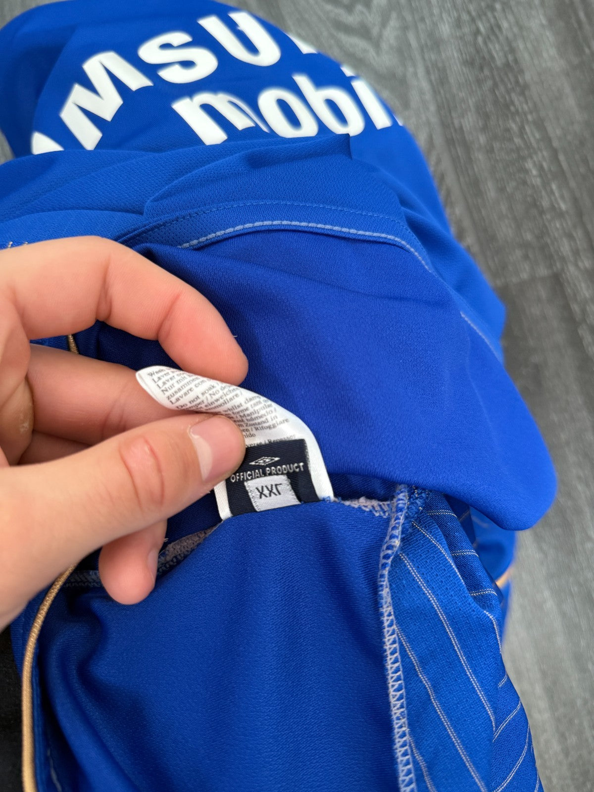 Original Umbro Chelsea 2005/2006 Home Shirt Mens XXL 2XL6